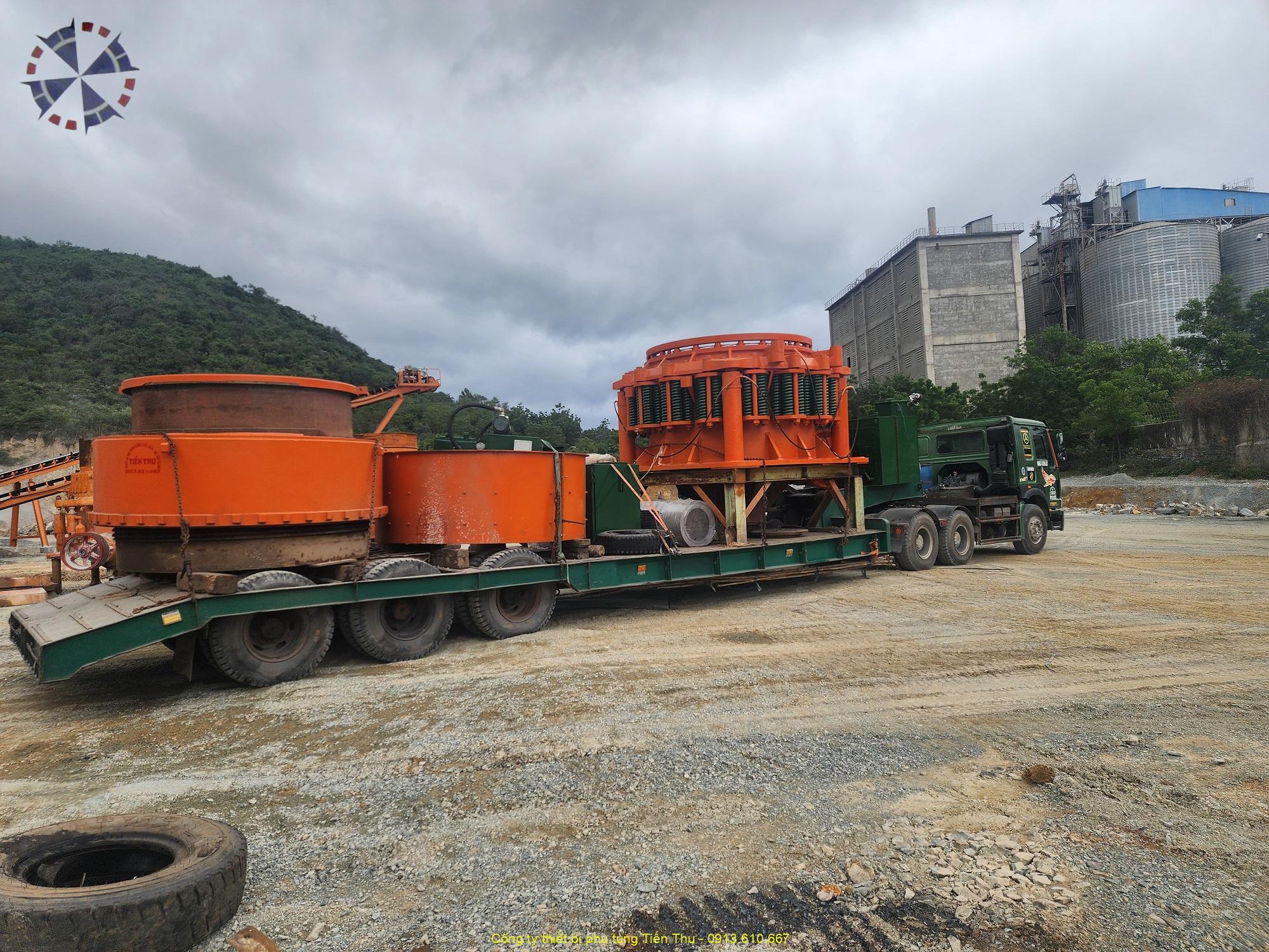 thi công trạm nhiền đá 350 tan gio tai Ninh Thuận1