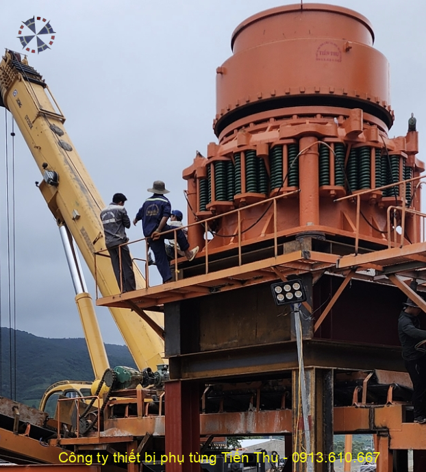 thi công trạm nhiền đá 350 tan gio tai Ninh Thuận12