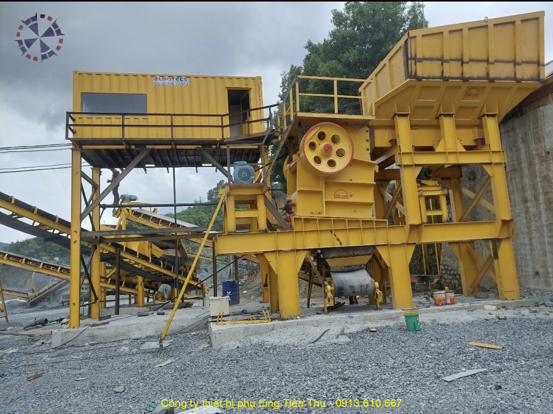 thi công trạm nhiền đá 350 tan gio tai Ninh Thuận14